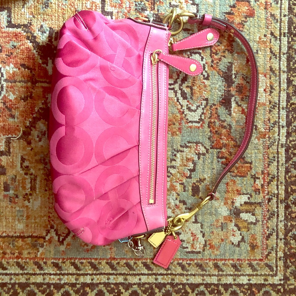 Coach designer handbag, pink!